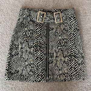 YMI Snakeskin Skirt